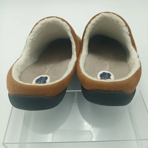 Indoor/Outdoor Slippers Camel Color Womens 9W Dr. Comfort - Picture 5 of 9